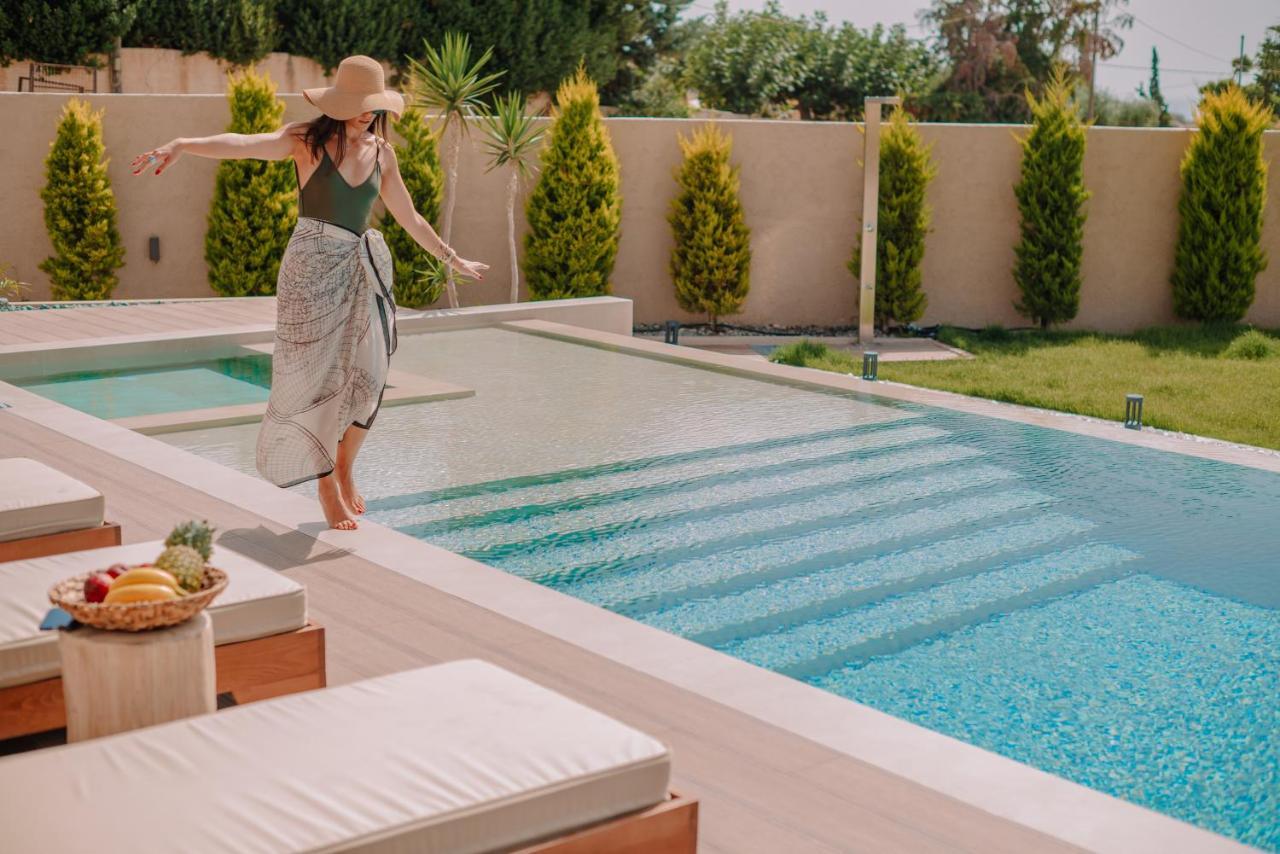 Marble Luxury Suites Karterósz Kültér fotó