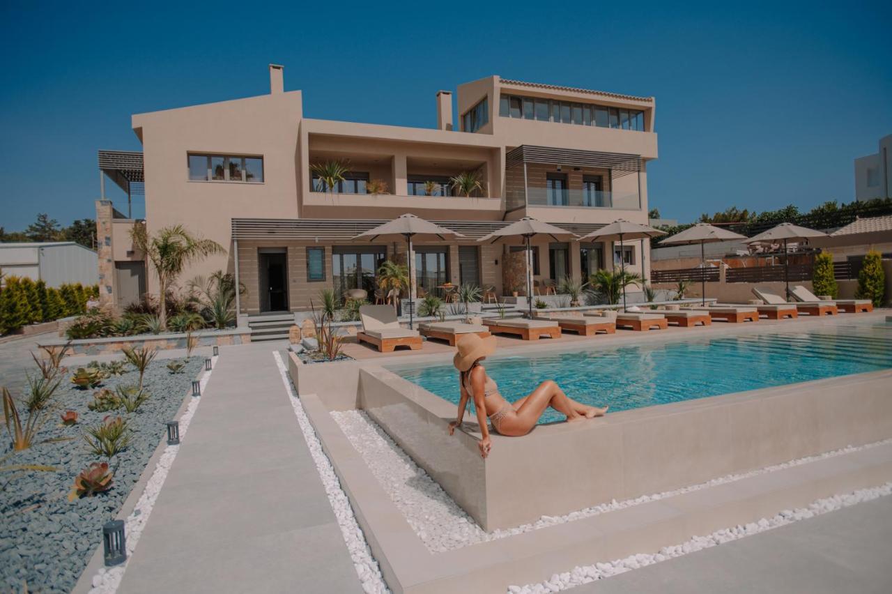 Marble Luxury Suites Karterósz Kültér fotó